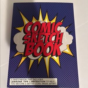 Comic Sketch Book for creative artists.